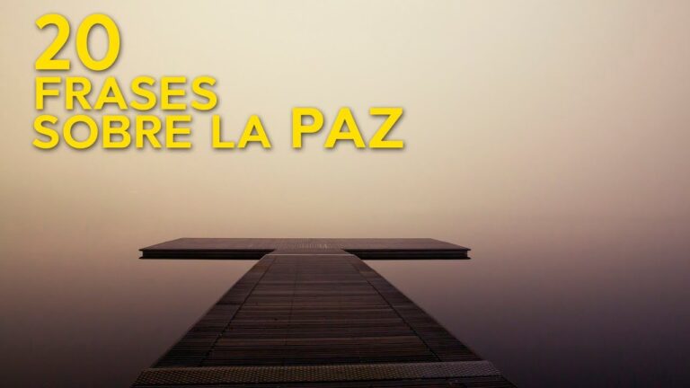 10 frases de la paz