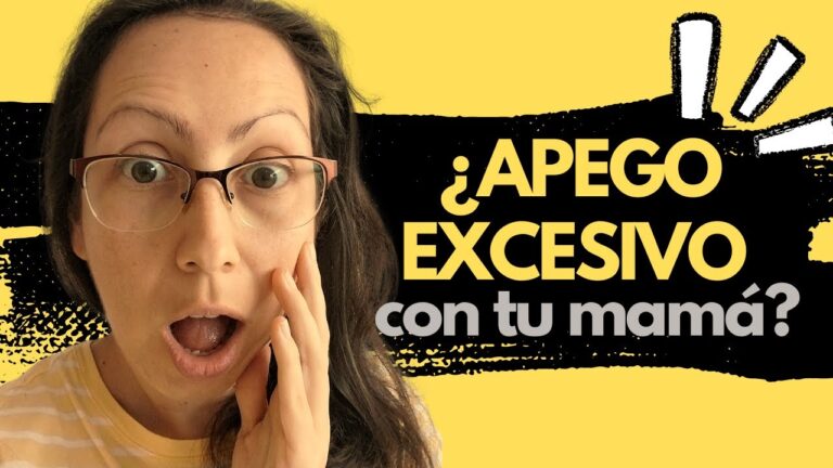 apego excesivo a la madre 3 años