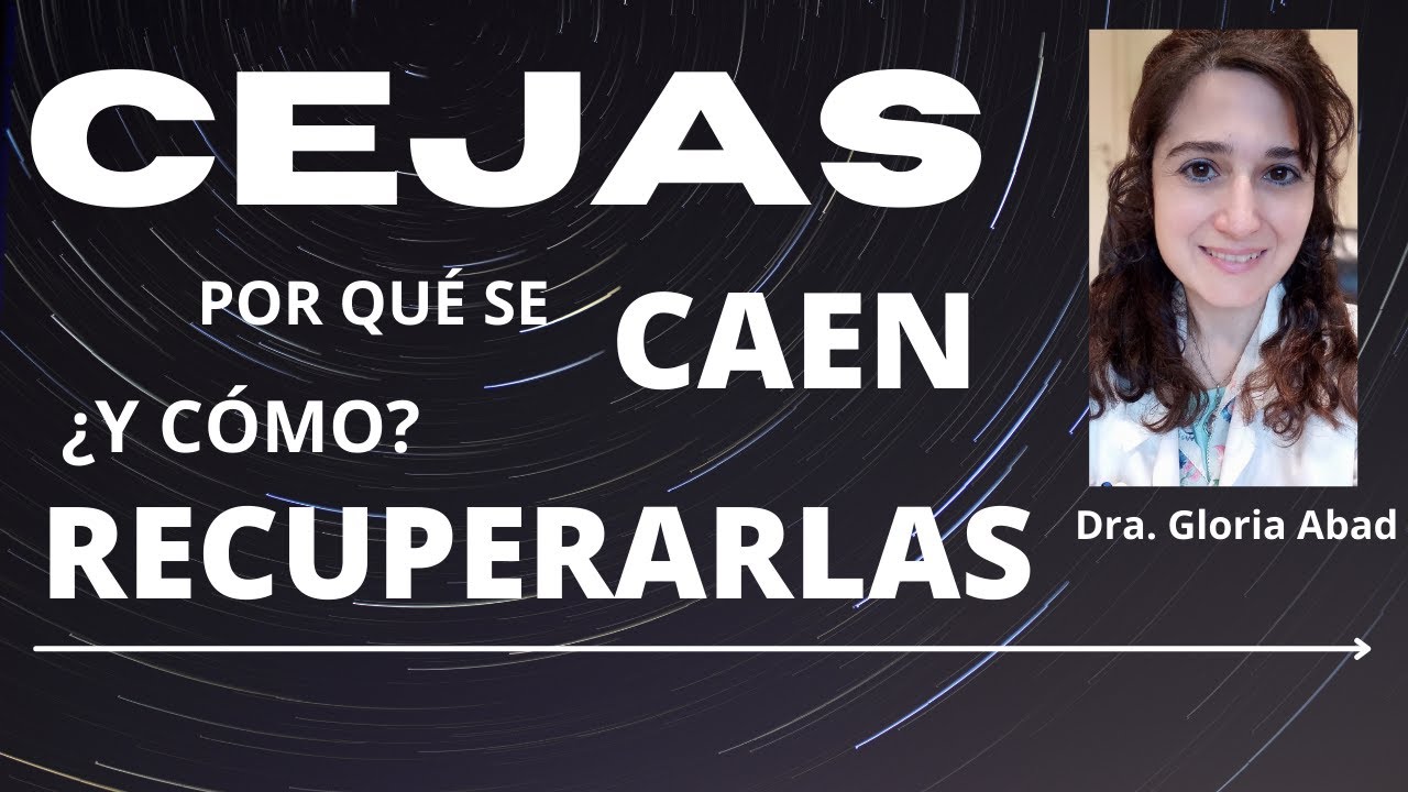 caída de cejas por estrés