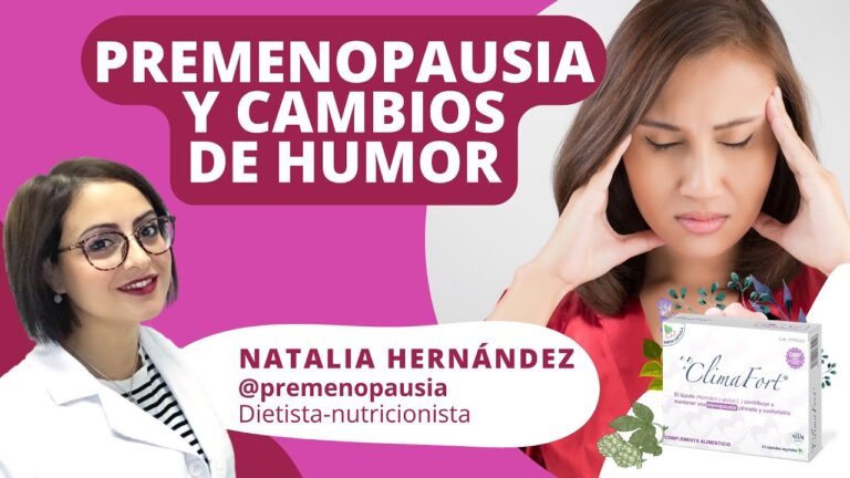 cambio de humor en la menopausia