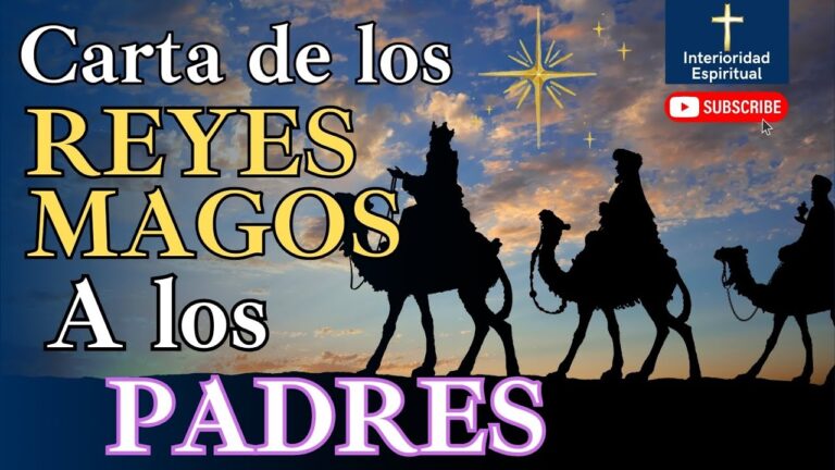 carta de los reyes magos a los padres