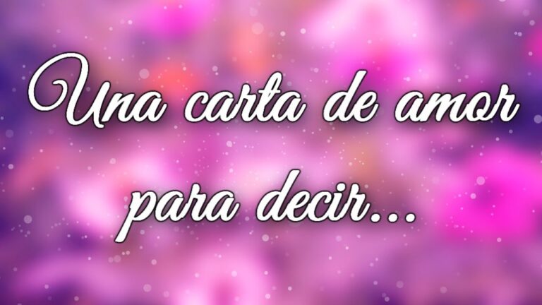 cartas para dedicar a tu crush