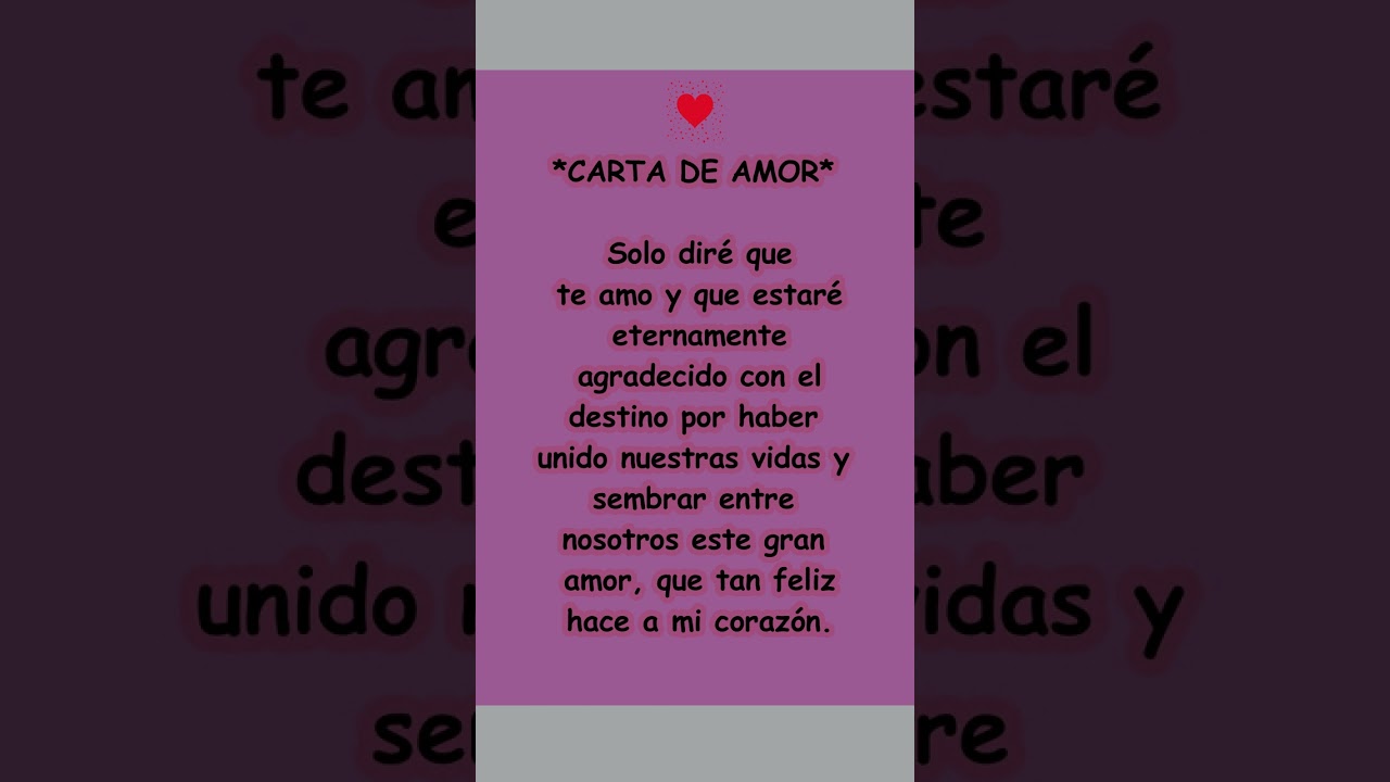 cartas para escribirle a tu novia