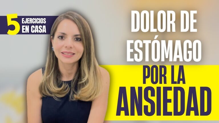como aliviar el dolor de estómago por estrés