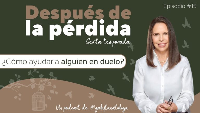 como ayudar a una persona en duelo