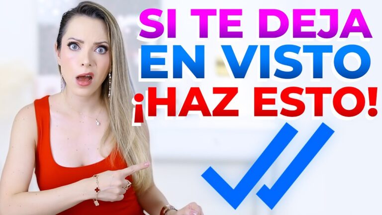 como castigar a alguien que te deja en visto