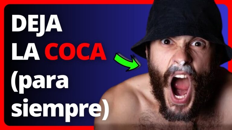 como dejar la coca sin ayuda