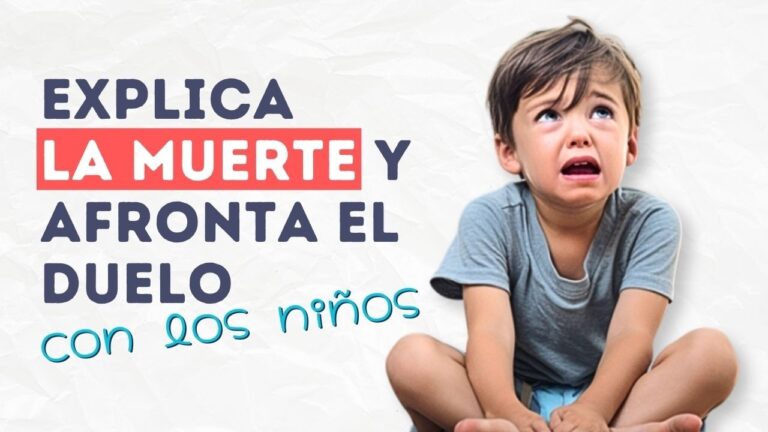 como explicar la muerte a un niño de 4 años