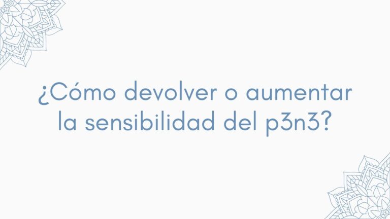 cómo recuperar la sensibilidad al tener relaciones