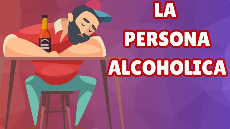 comportamiento de una persona alcohólica