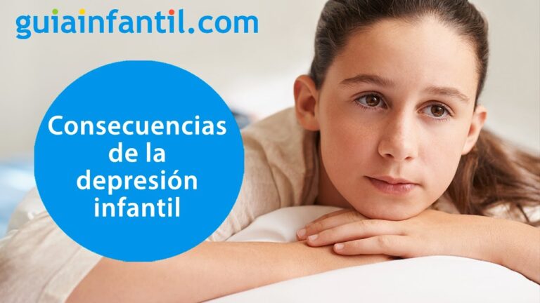 consecuencias de la depresion infantil