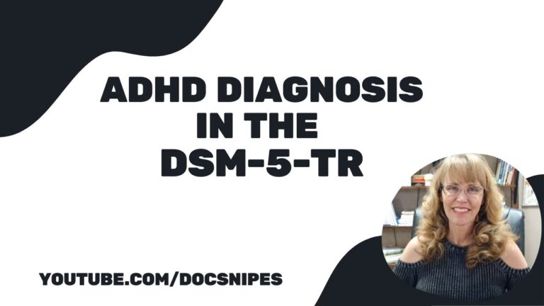 criterios diagnosticos tdah dsm 5 tr