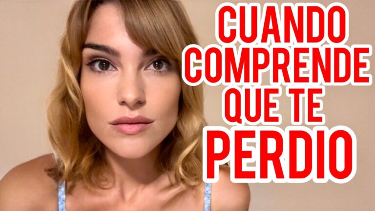 cuando tu ex se da cuenta que te perdió