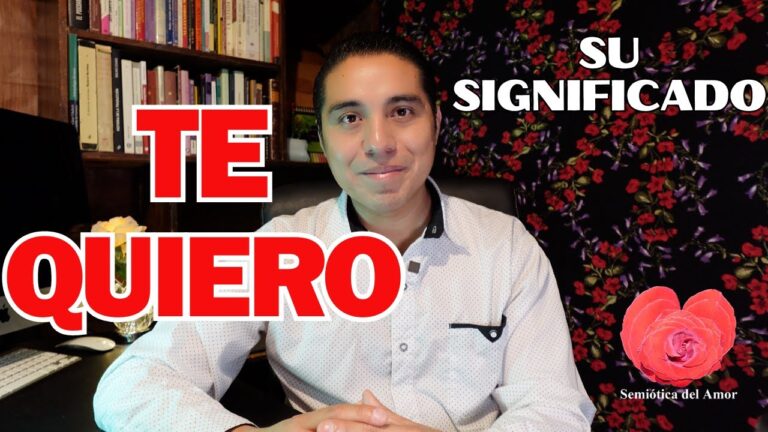cuando un hombre te dice te quiero que significa