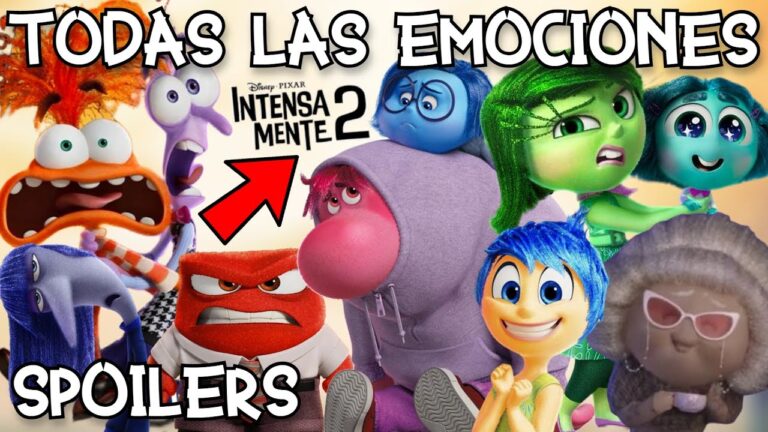 cuantas emociones hay en intensamente 2