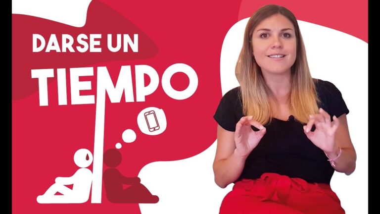 darse un tiempo en pareja