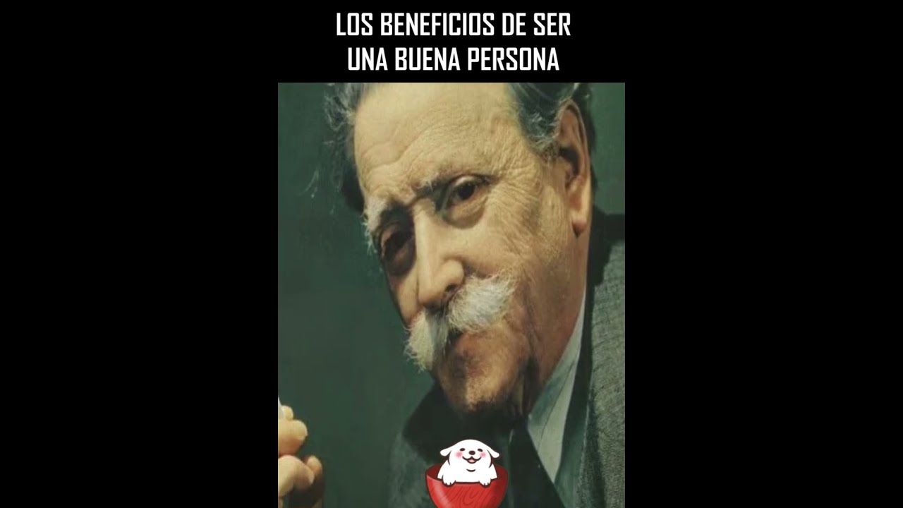 de que sirve ser buena persona