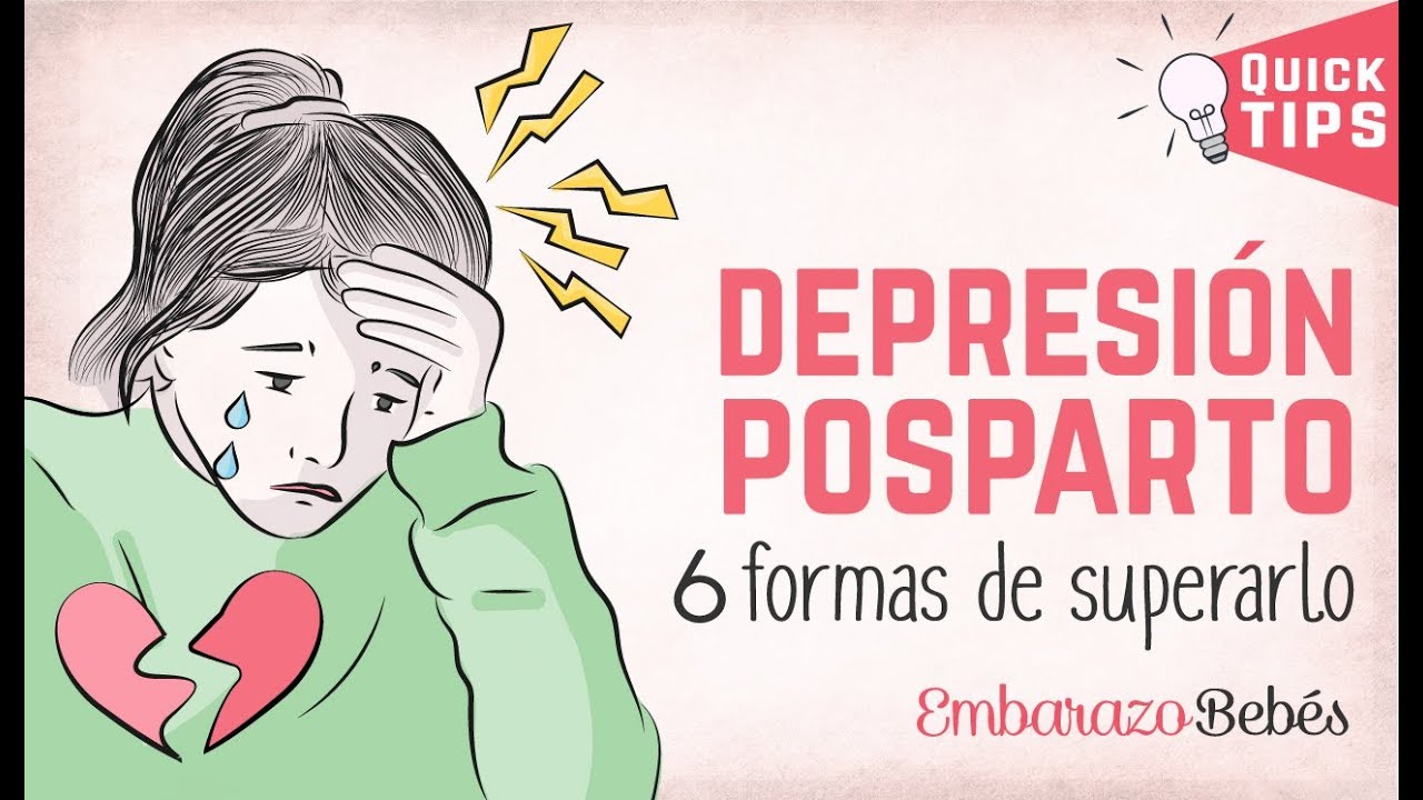 depresión post parto como superarla