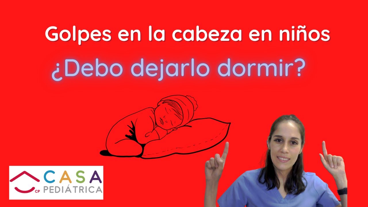 despues de un golpe en la cabeza se puede dormir