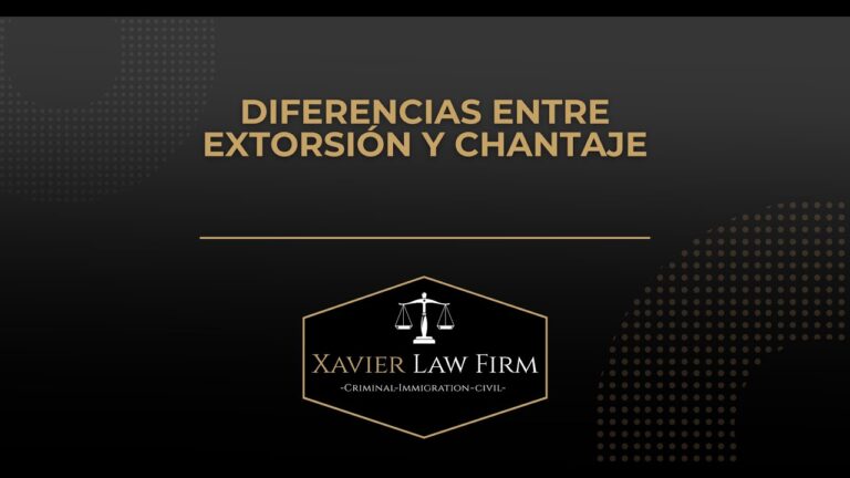 diferencia entre chantaje y extorsión