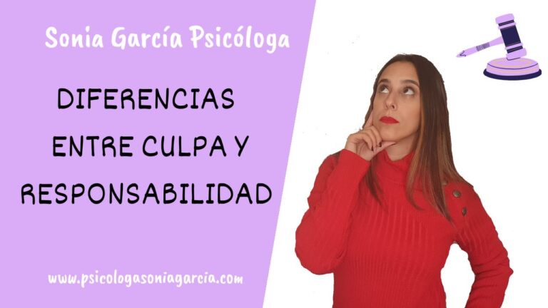 diferencia entre culpa y responsabilidad