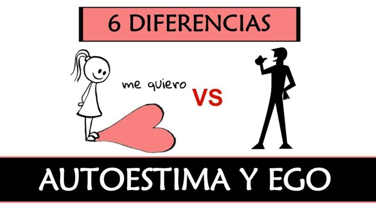 diferencia entre ego y autoestima