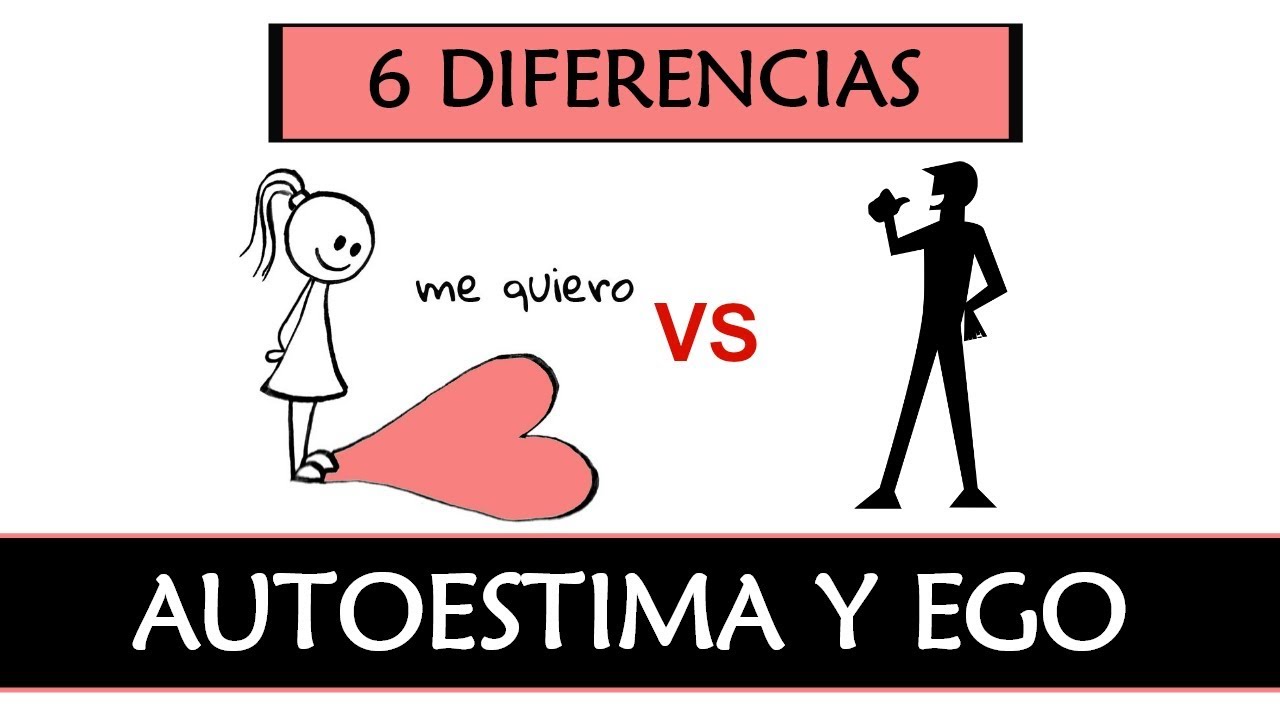 diferencia entre ego y autoestima