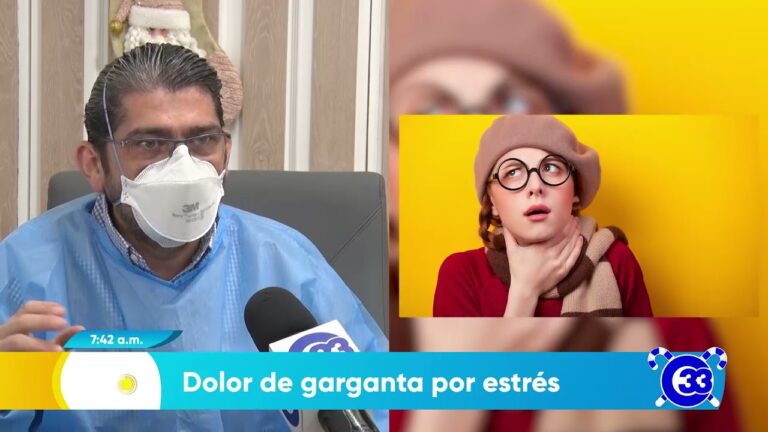dolor de cuello y garganta por estrés