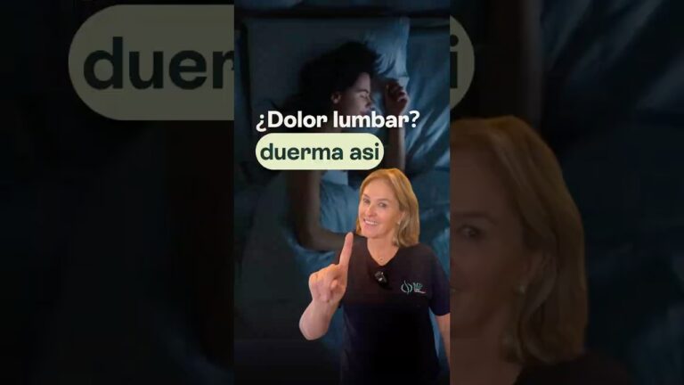dolor de espalda cansancio y sueño