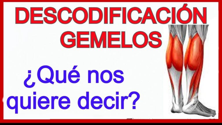 dolor en los gemelos significado emocional