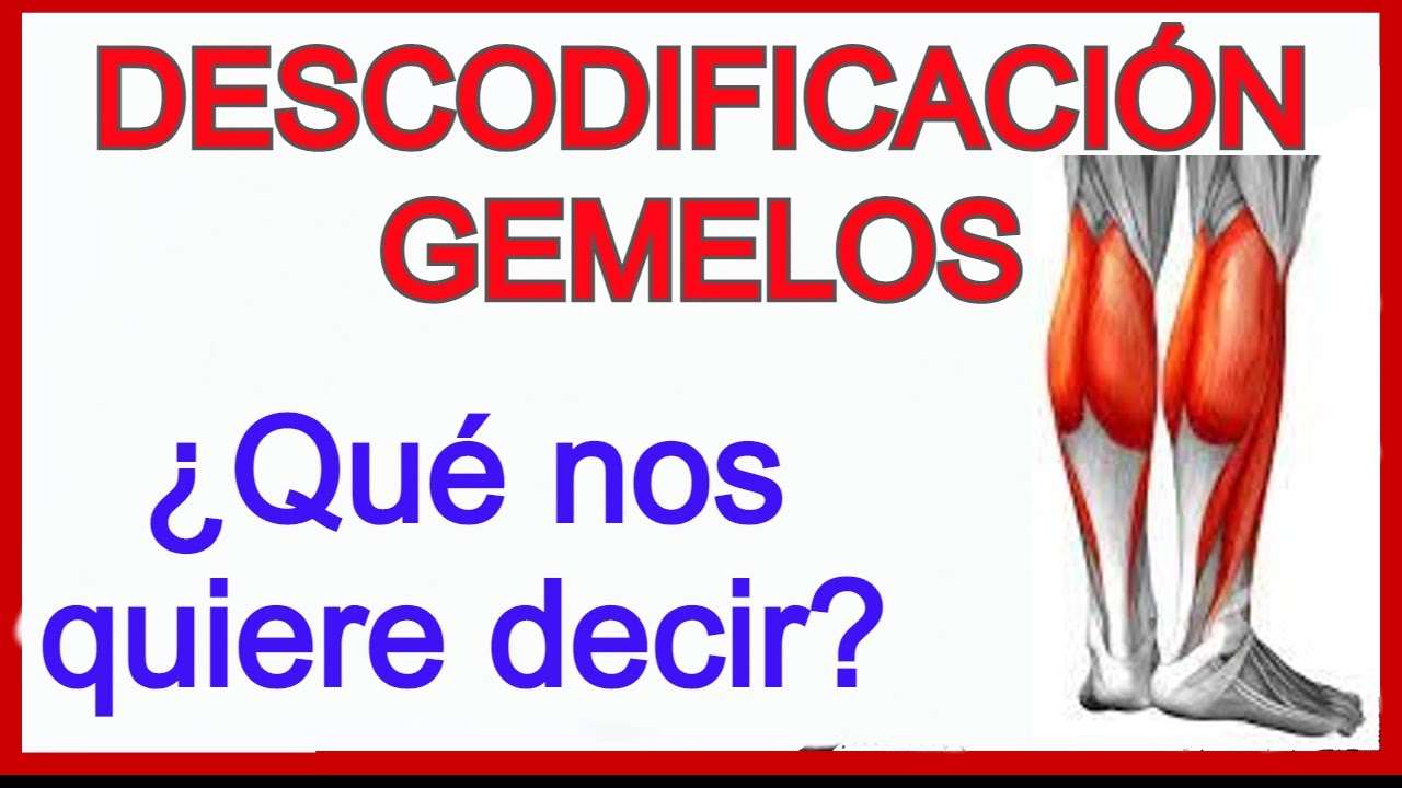 dolor en los gemelos significado emocional