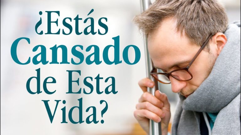 estoy cansada de la vida