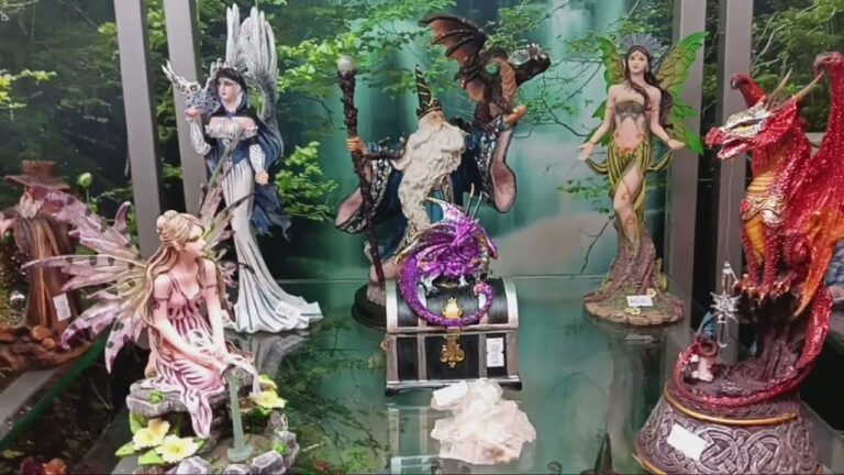 figuras de hadas y ninfas