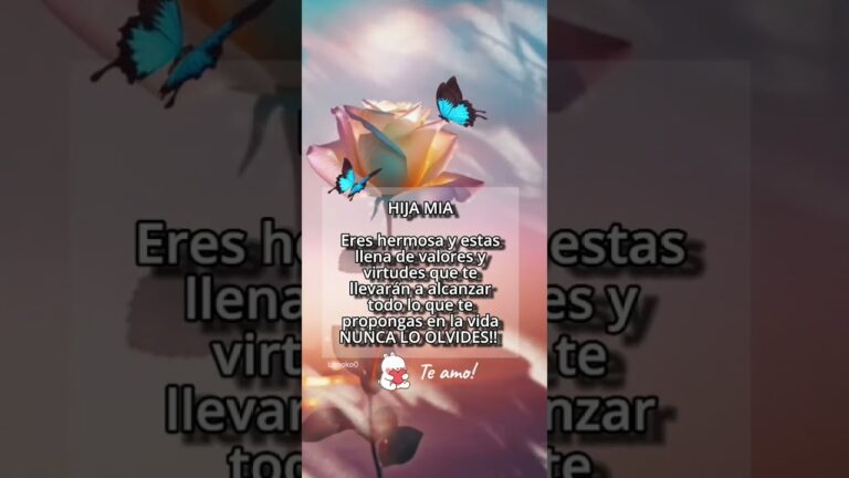 frases de amor a una hija