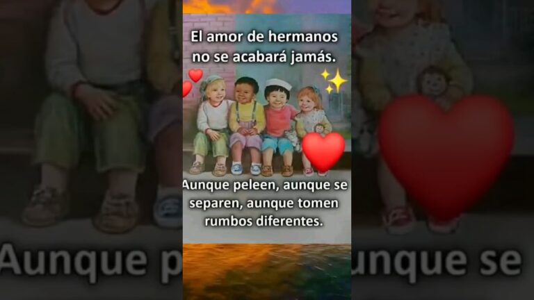 frases de amor de hermanos