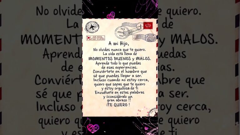 frases de amor para mi hijos