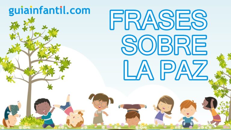 frases para el dia de la paz niños