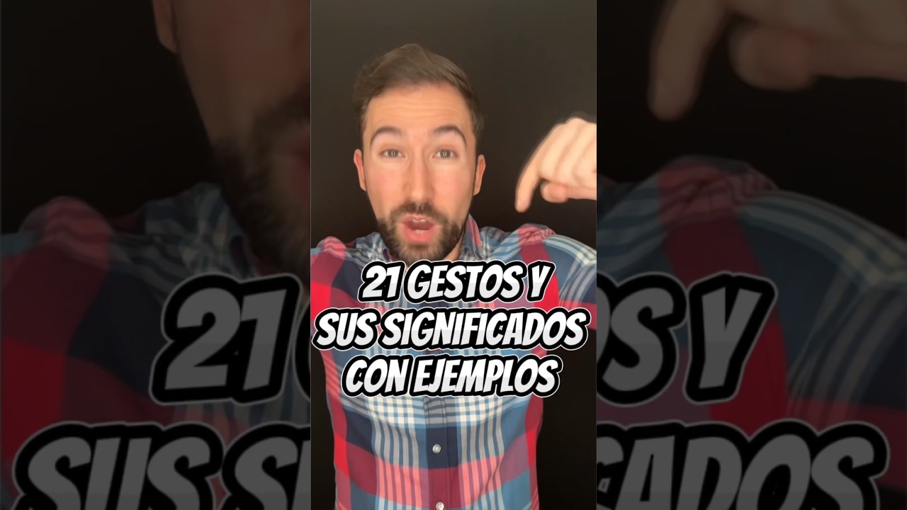 gestos no verbales y su significado