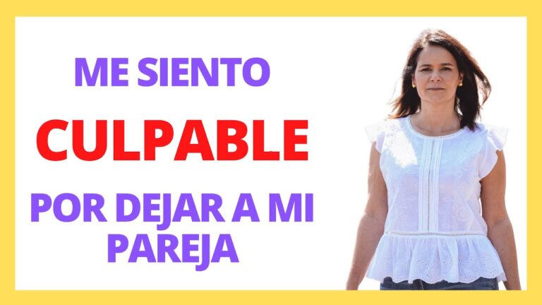 he dejado a mi pareja y estoy mal