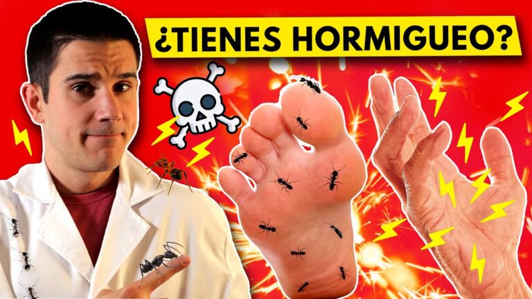 hormigueo en la planta de los pies