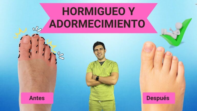 hormigueo en los dedos de los pies