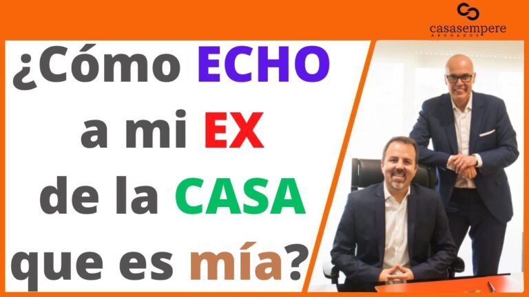 la casa es mía y mi pareja no quiere irse