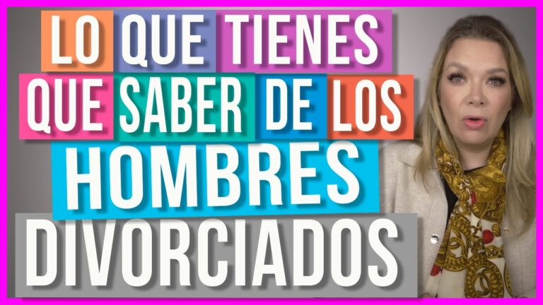 los hombres divorciados se vuelven a enamorar