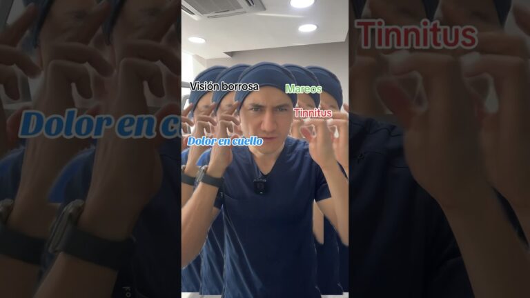 mareos y nublada la vista