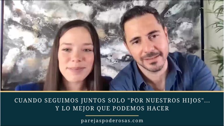 matrimonio sin amor solo por los hijos