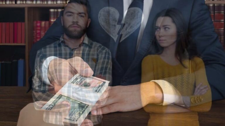 me quiero divorciar y no tengo dinero