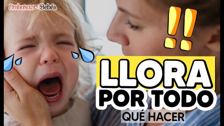 mi hija llora por todo