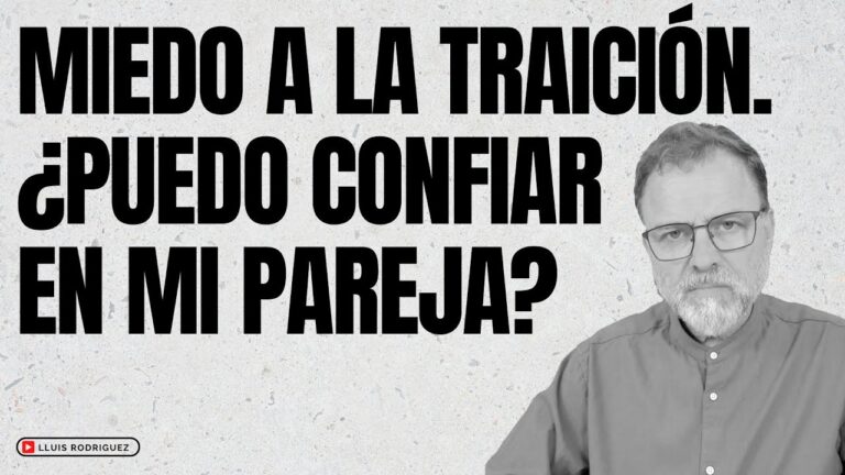 no confio en mi pareja