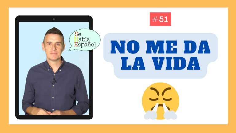 no me da la vida significado