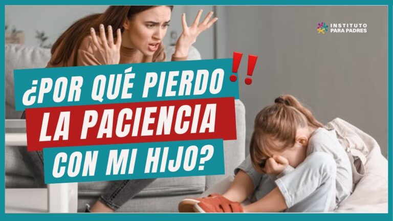no puedo con mi hijo de 5 años